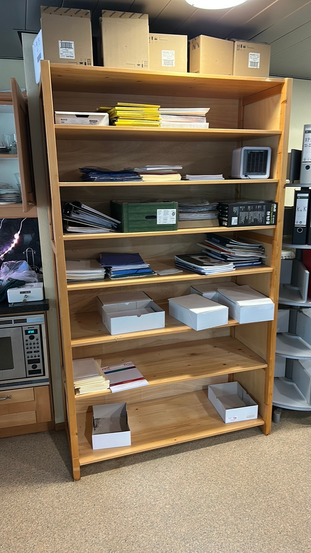 Archiefkast, Ophalen, Zo goed als nieuw
