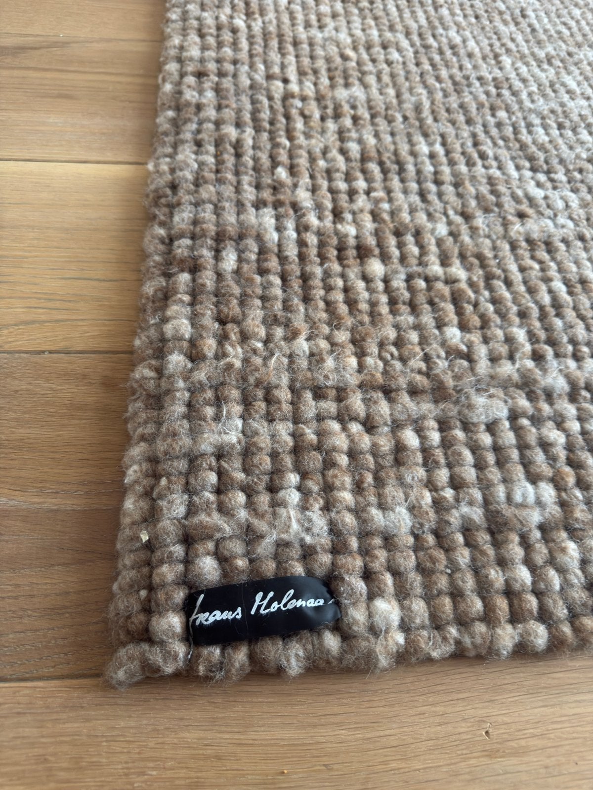 Vloerkleed van wol - Frans Molenaar, Ophalen, Bruin, Zo goed als nieuw, 200 cm of meer