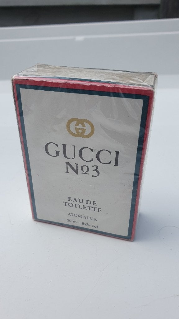 Gucci No 3 Eau de Toilette, 50 ml, 82% vol - Vintage Parfum, Ophalen, Nieuw