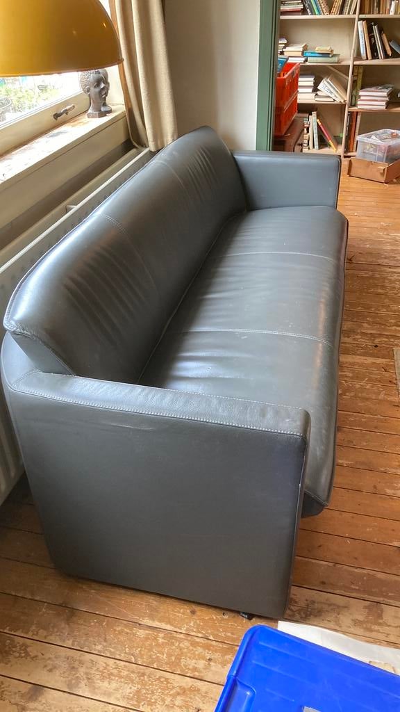 Leolux 3 zitsbank, Ophalen, Gebruikt, 150 tot 200 cm, Driepersoons