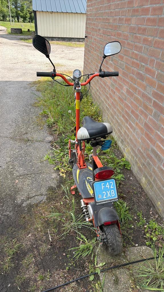 Elektrische step met kenteken, Fietsen en Brommers, Ophalen of Verzenden, Gebruikt, Elektrisch, Overige merken
