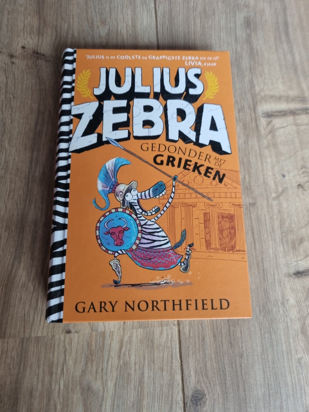 Julius Zebra: Gedonder met de Grieken - Boek 5, Ophalen, Zo goed als nieuw, Gary Northfield, Fictie
