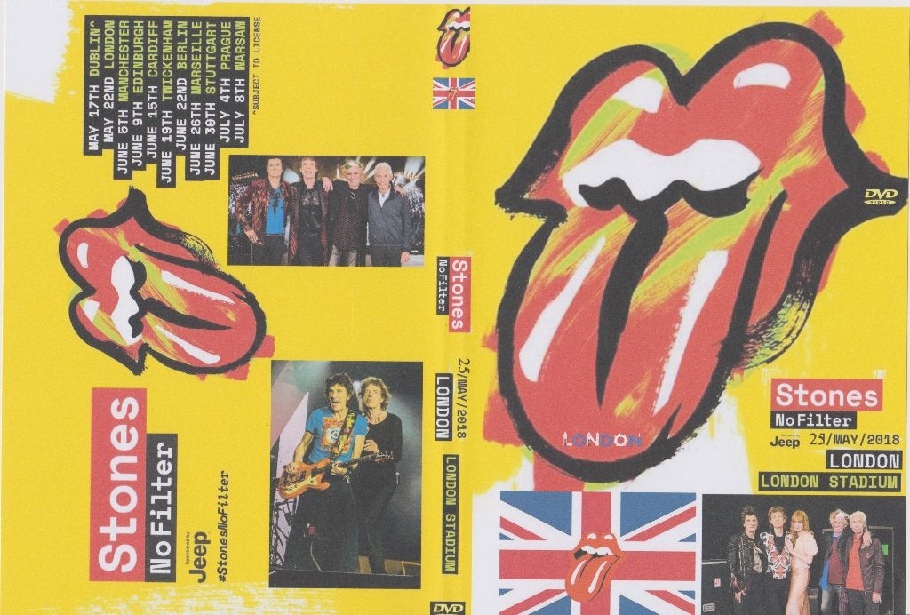 The rolling stones live in london no filter tour 2018, Alle leeftijden, Verzenden, Nieuw in verpakking, Concert