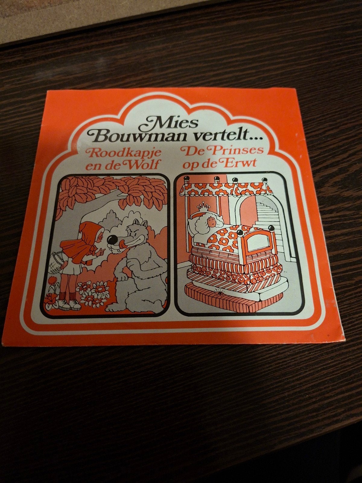 mies bouwman vertelt.. / roodkapje en de wolf, Cd's en Dvd's, Ophalen of Verzenden, Zo goed als nieuw