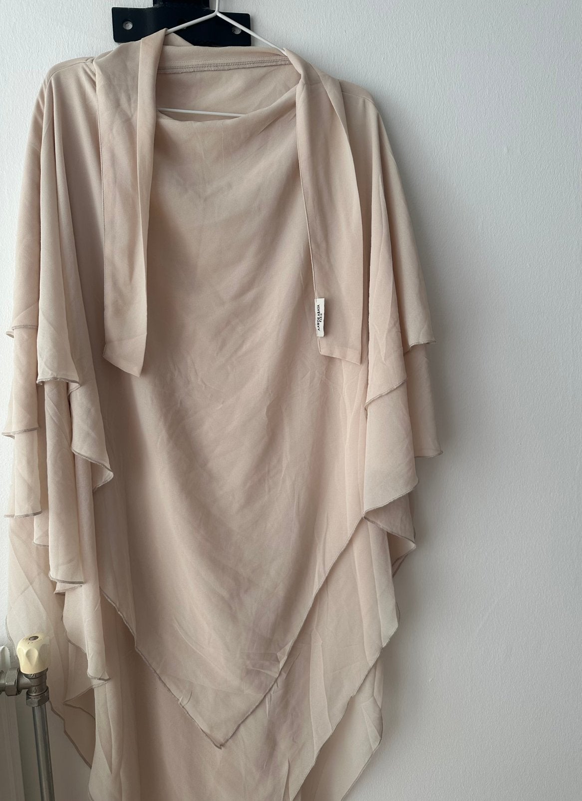 Creme khimar | Aawoe Abaya Paris, Kleding | Dames, Jurken, Beige, Nieuw, Ophalen of Verzenden, Maat 36 (S)