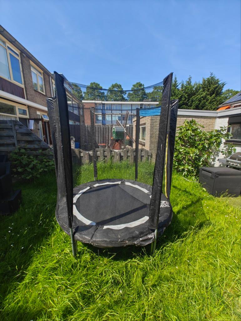 Monzano Trampoline - 1 jaar gebruikt,, Ophalen, Gebruikt