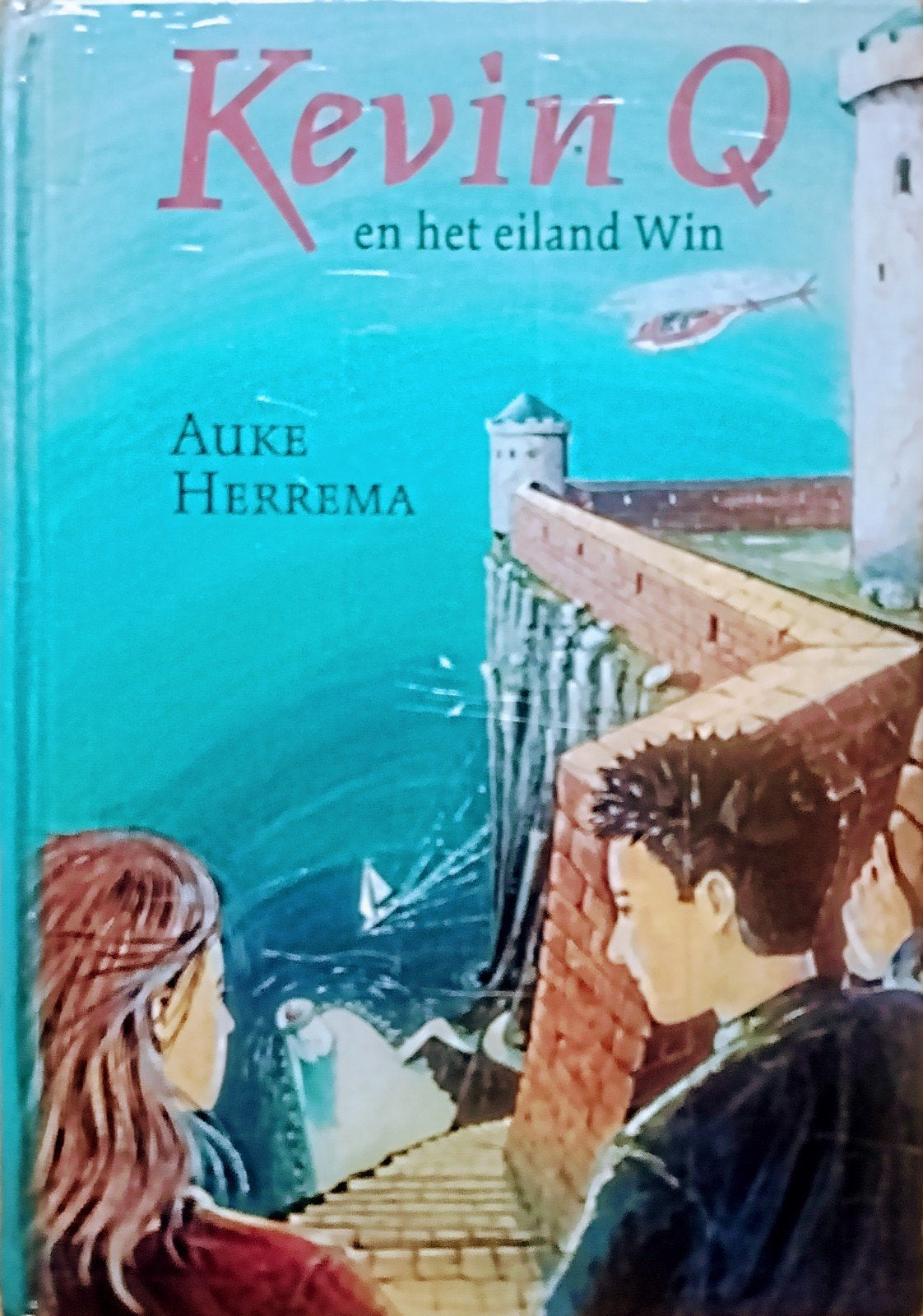 Kevin Q En Het Eiland Win, Gelezen, Ophalen of Verzenden, Fictie, Auke Herrema.