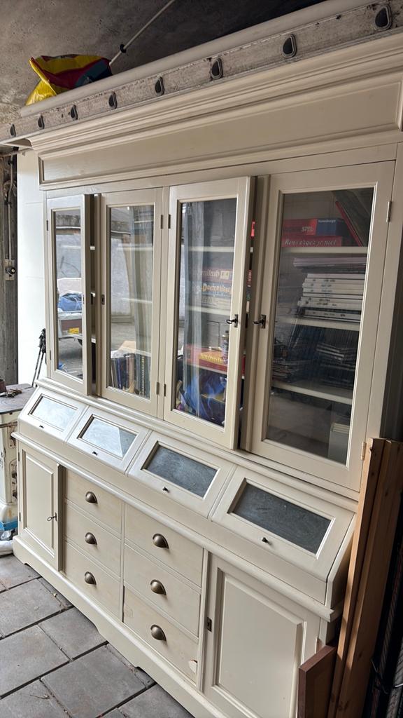 Apothekers kast, Ophalen of Verzenden, Zo goed als nieuw, 25 tot 50 cm, 200 cm of meer