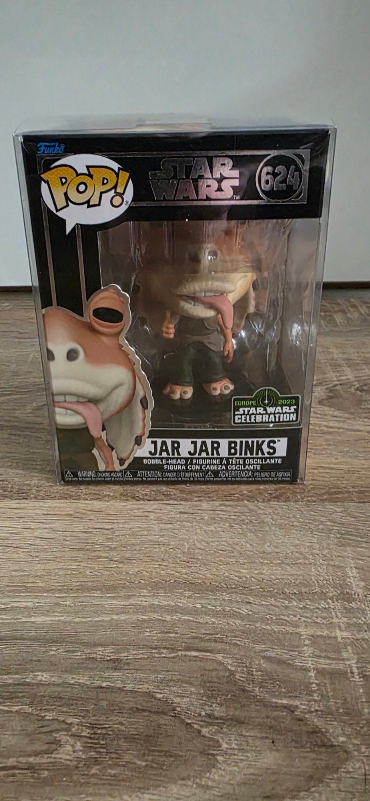 Funko Pop! Star Wars Jar Jar Binks #624 SW Celebration 2023, Ophalen of Verzenden, Nieuw