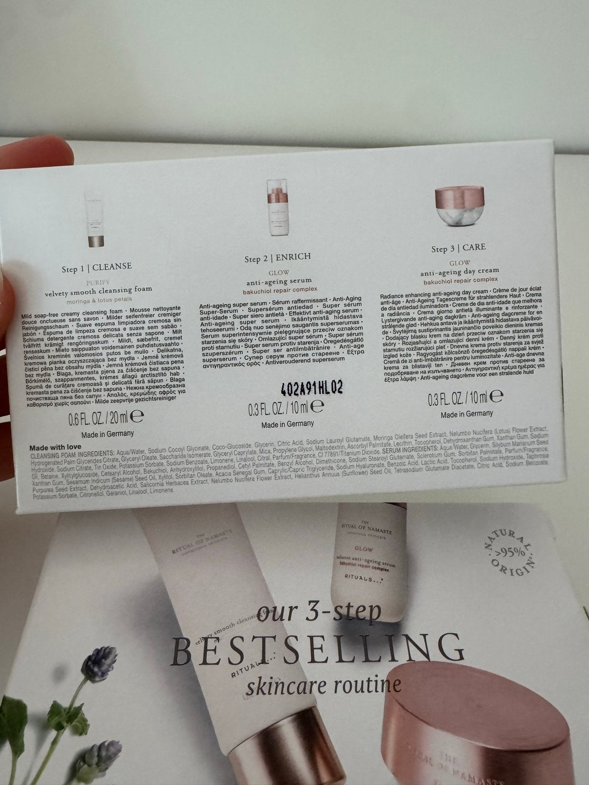 Rituals The Ritual of Namaste Skincare Routine Set, Ophalen of Verzenden, Nieuw, Gehele gezicht, Reiniging