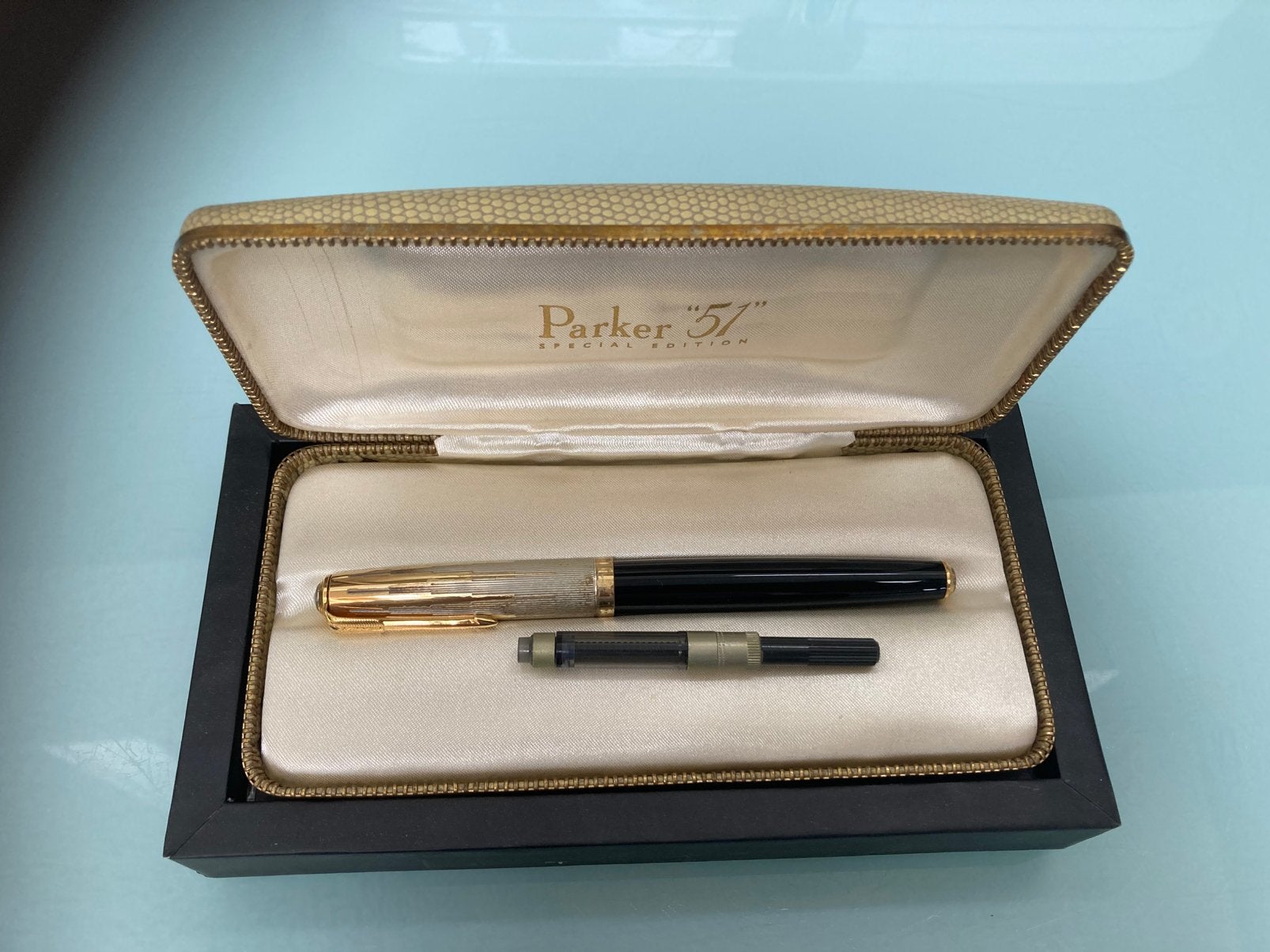 Parker 51, Ophalen of Verzenden, Zo goed als nieuw, Balpen, Parker