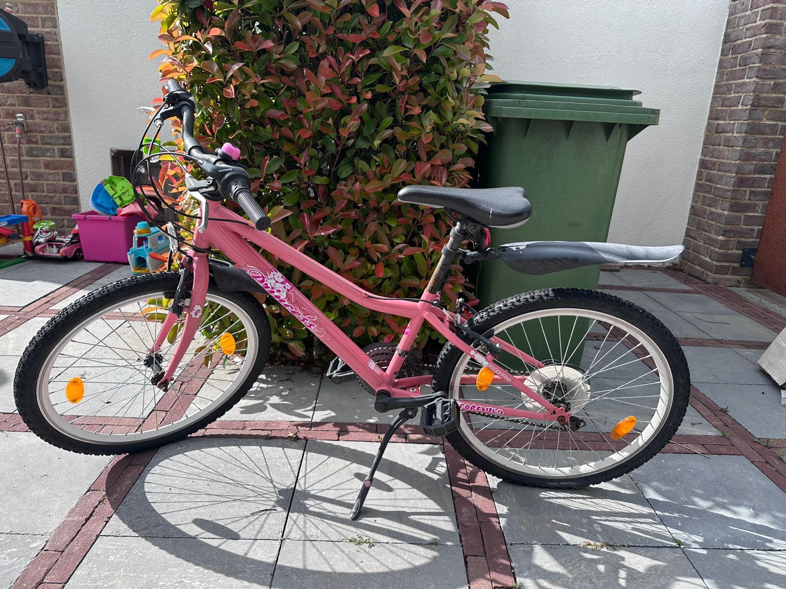 Meisjes mountainbike 24 inch, Fietsen en Brommers, Fietsen | Meisjes, Ophalen, Gebruikt, 24 inch