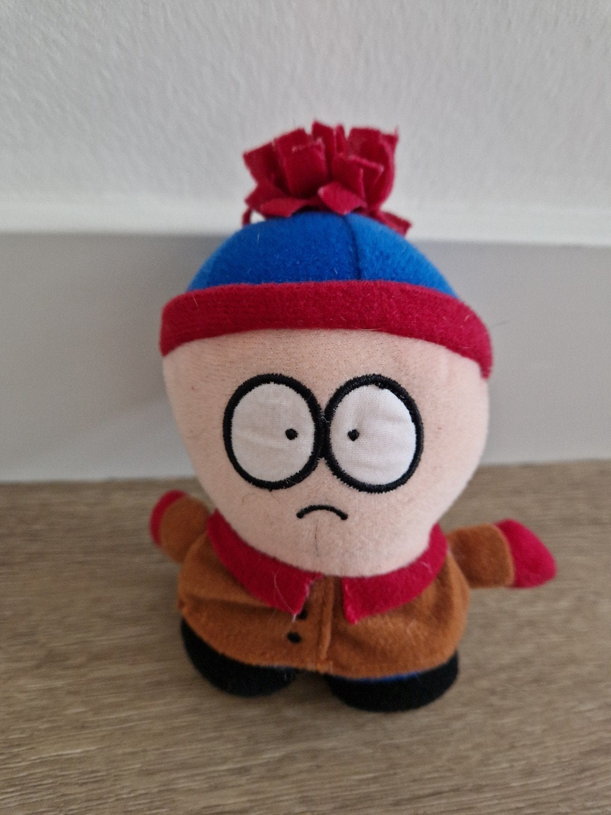 Knuffel sleutelhanger South Park Stan pop 11 cm K6771, Ophalen of Verzenden, Zo goed als nieuw, Overige typen