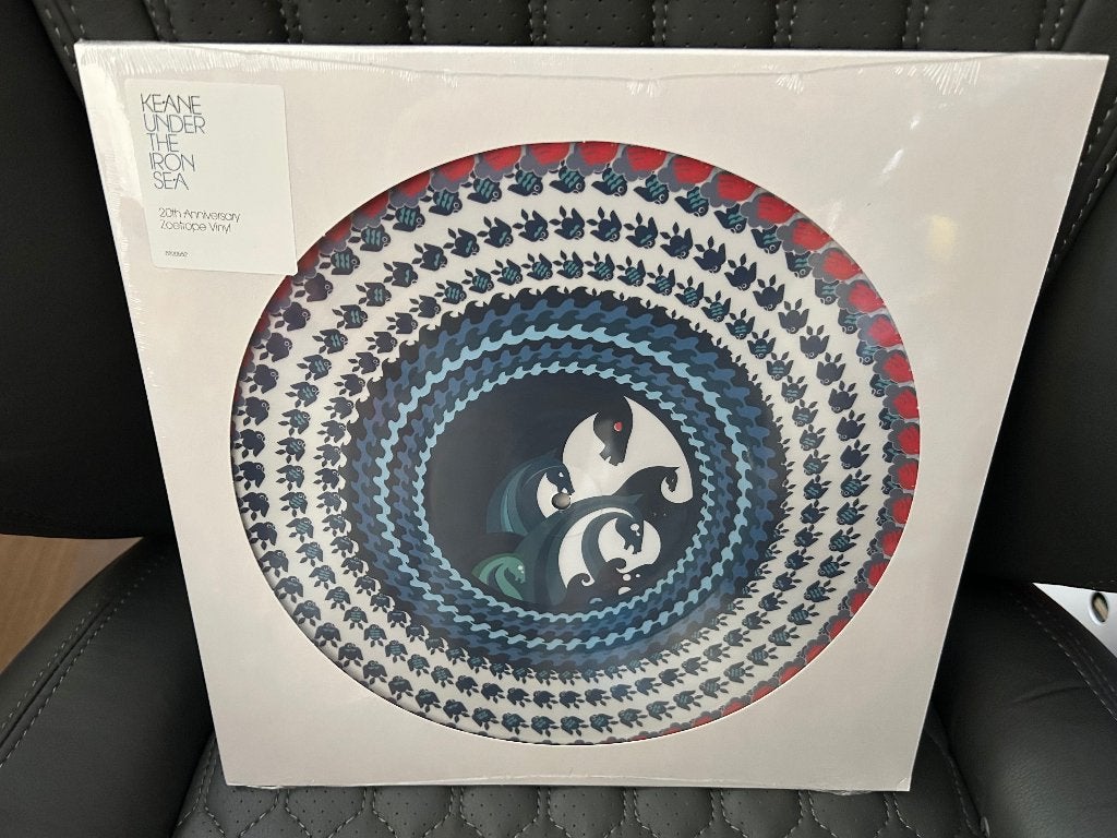 Keane - Under The Iron Sea - Zoetrope vinyl - 20th Anniv., LP, Geseald, Pop, Ophalen of Verzenden