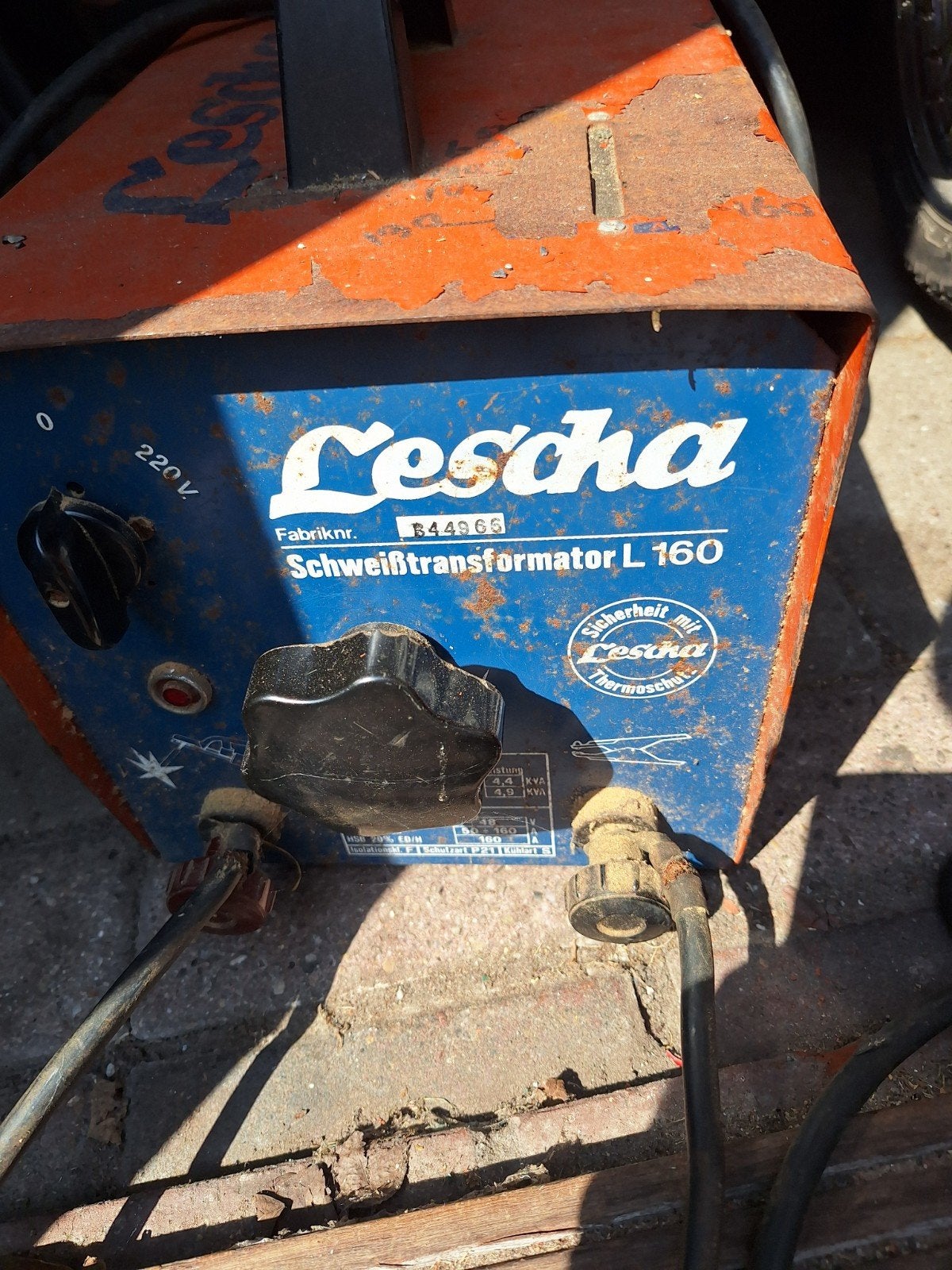 lasapparaat electrisch 220v/380v, Ophalen, Gebruikt, Elektroden