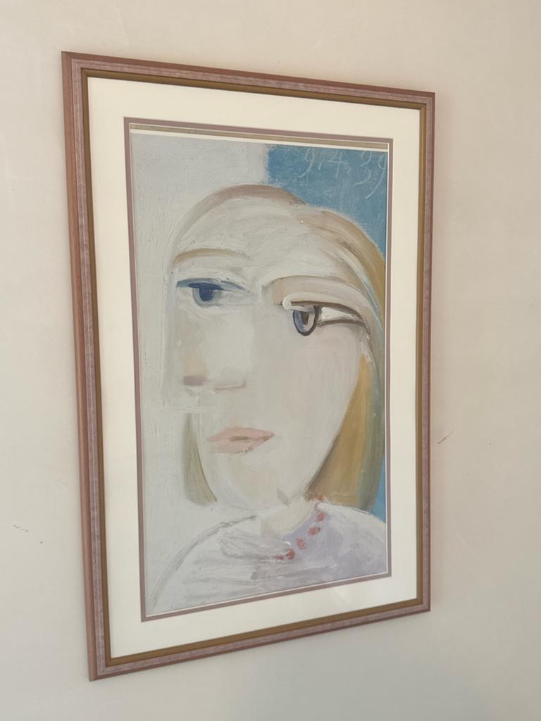 Picasso kunstdruk Tête de femme (Marie-Thérèse Walter), Ophalen of Verzenden