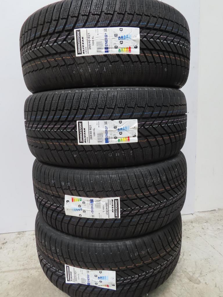 Mercedes EQS V297 AMG 21 inch velgen met winterbanden nieuw, Gebruikt, -, 265 mm, -