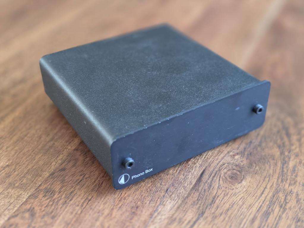 Pro-Ject Phono Box voorversterker, Audio, Tv en Foto, Platenspelers, Ophalen of Verzenden, Zo goed als nieuw, Platenspeler-onderdeel