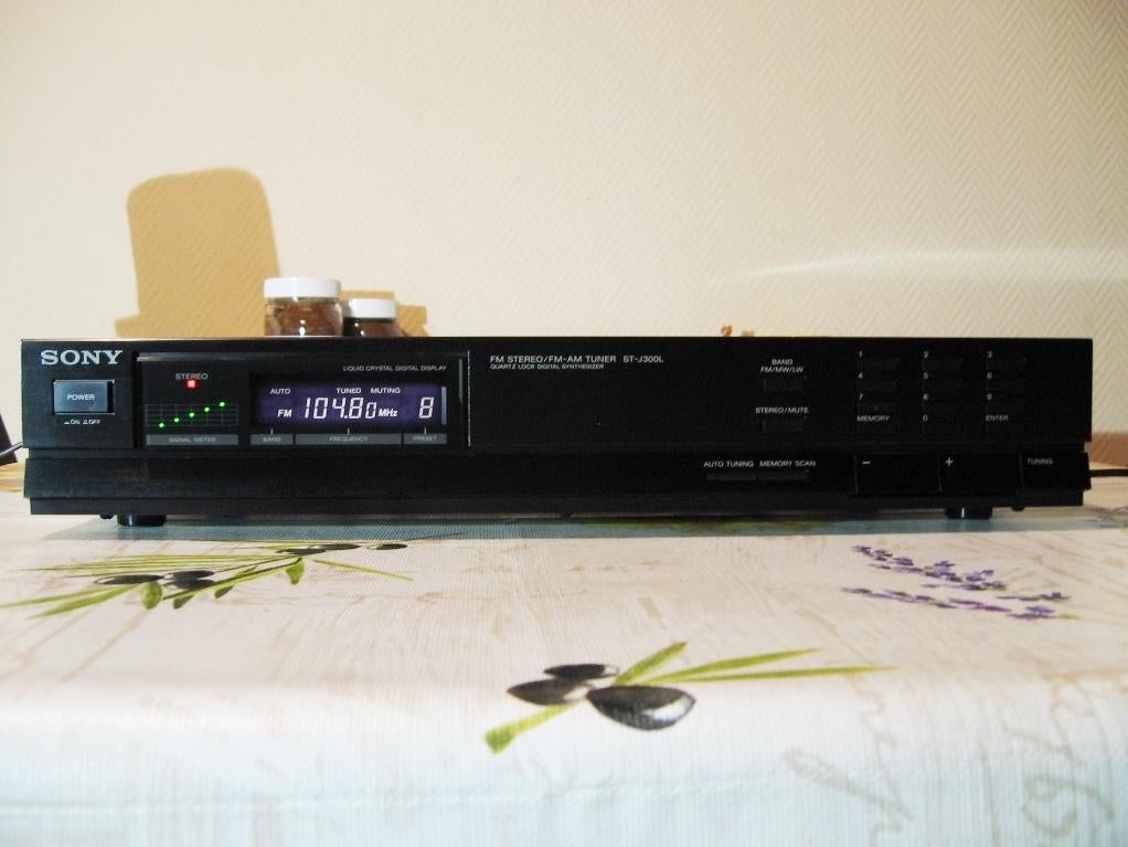 Sony ST-J300L tuner serviced, Ophalen of Verzenden, Gebruikt