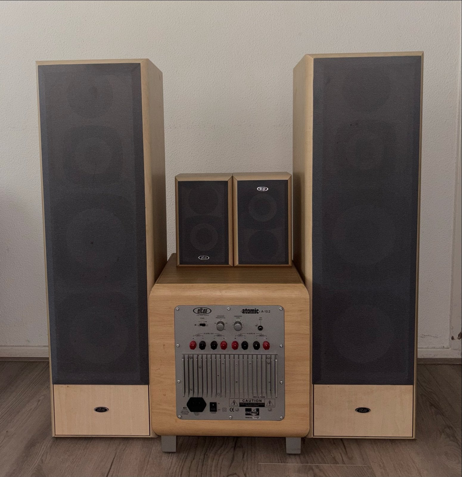 Eltax Atomic A-10.2 Home Cinema Speakerset, Ophalen, Gebruikt, Overige systemen, Overige merken