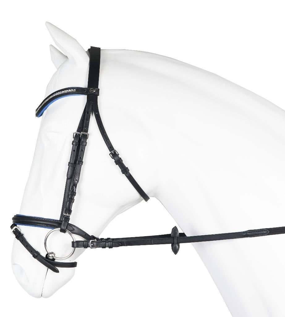 Blauw onderlegd Horka Jolly hoofdstel maat shet, Dieren en Toebehoren, Nieuw, Ophalen of Verzenden, Info@horka.com, Horka International B.V.