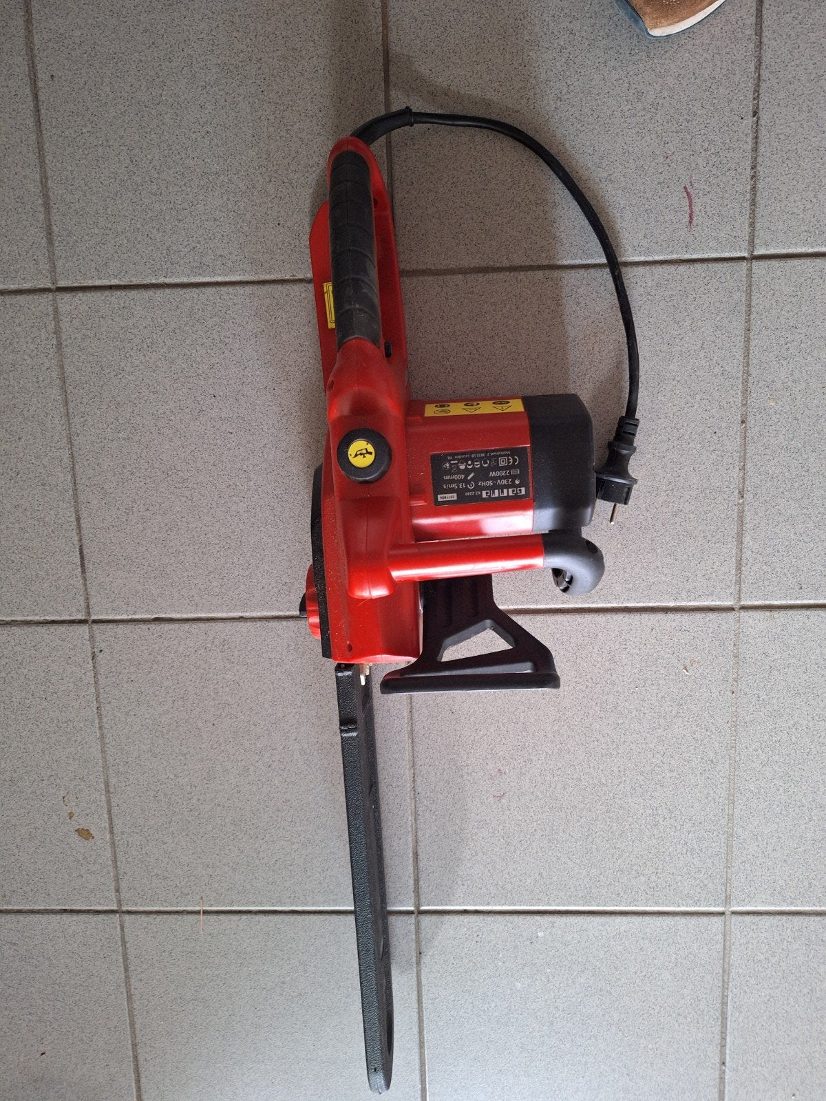 Gamma Kettingzaag - Krachtige Elektrische Zaag, Ophalen, Gebruikt, 70 mm of meer, Kettingzaag