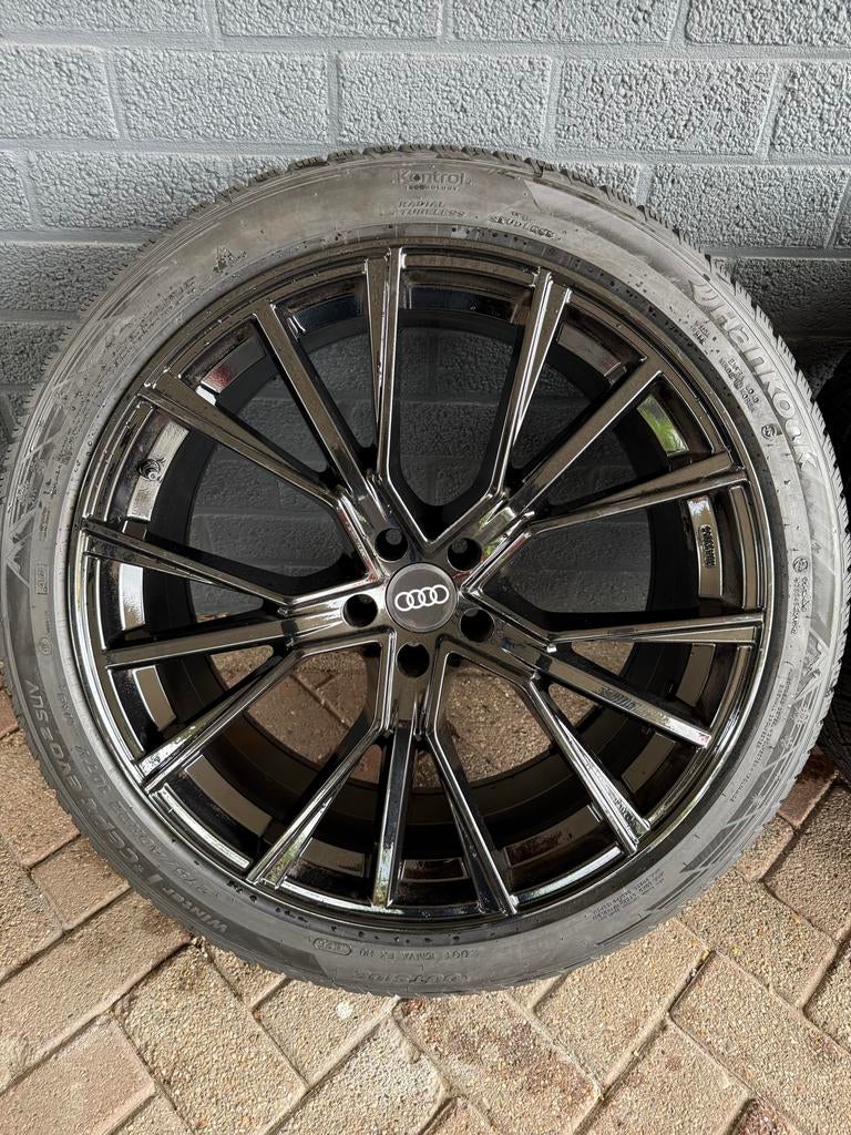 Audi Velgen q7 q8 sq8 rsq8 275/40/22  5x112 - 22” 22 inch, Auto-onderdelen, Banden en Velgen, Gebruikt, 275 mm, Banden en Velgen