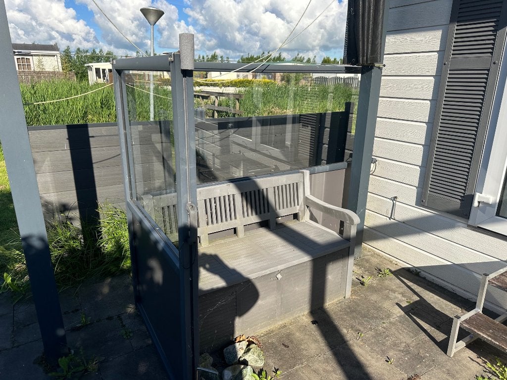 windscherm, Ophalen, Zo goed als nieuw