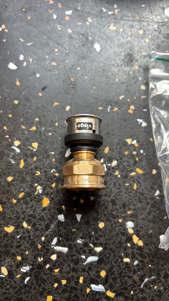 729622 Viega Smartpress 20 x 1/2” bi.dr, Ophalen of Verzenden, Nieuw, Koper, Overige typen