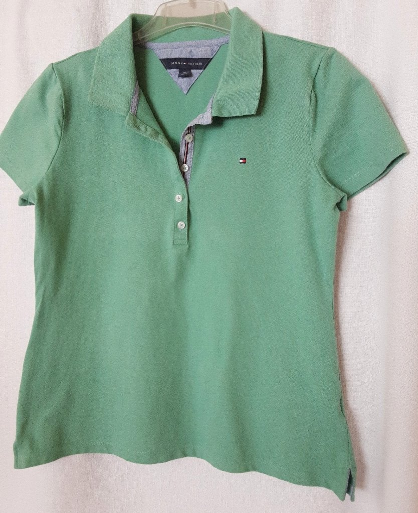 Polo Tommy Hilfiger dames, Kleding | Dames, Maat 38/40 (M), Verzenden, Zo goed als nieuw, Korte mouw
