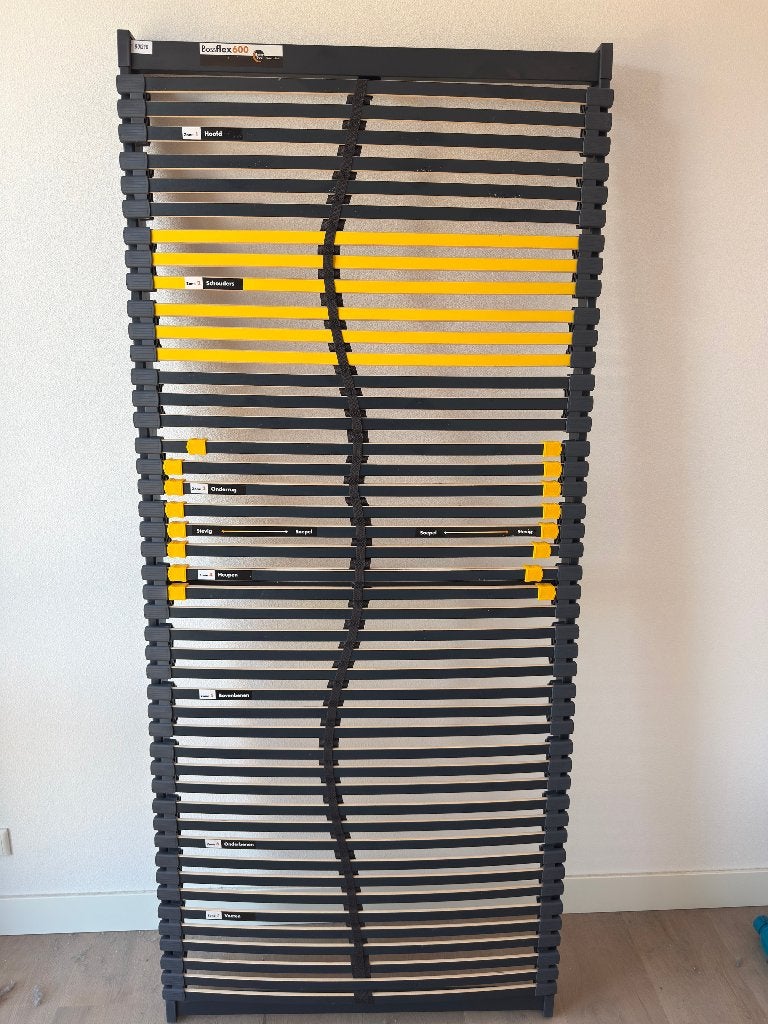 Lattenbodem Beter Bed Bossflex 600 90x210, Ophalen, 90 cm, Eenpersoons, 210 cm