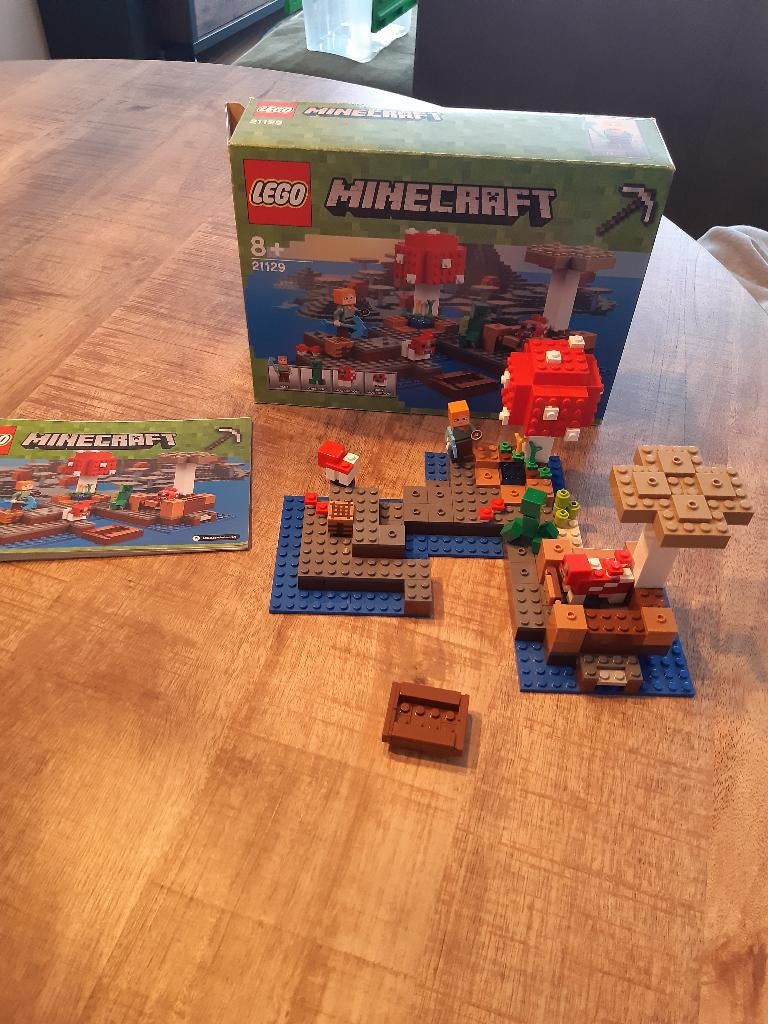 Lego 21129, Minecraft, Lego, Ophalen of Verzenden, Zo goed als nieuw