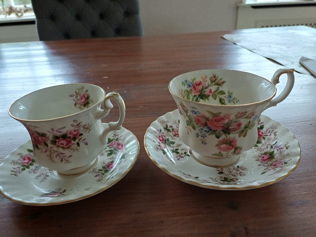 Royal Albert kop en schotels, Ophalen of Verzenden