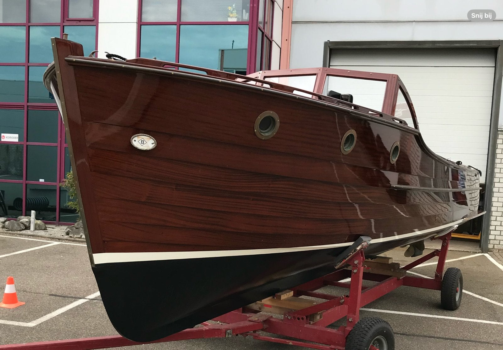 Breedendam Mtb 26, Watersport en Boten, Sloepen, Ophalen, Binnenboordmotor, Diesel, Hout