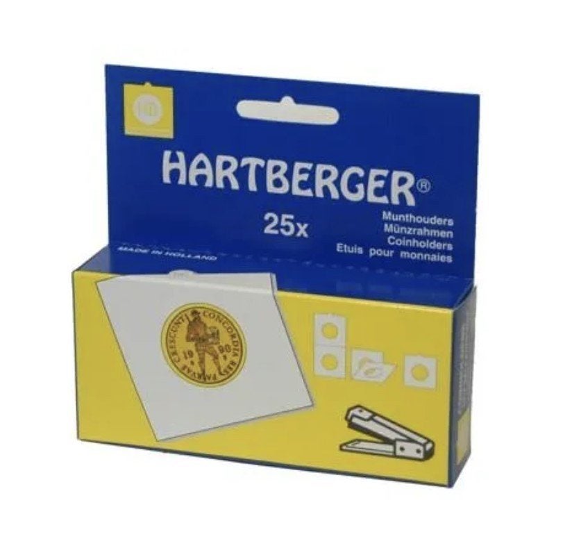 Hartberger Munthouders 25mm om te nieten (25 stuks), Ophalen of Verzenden, Overige typen