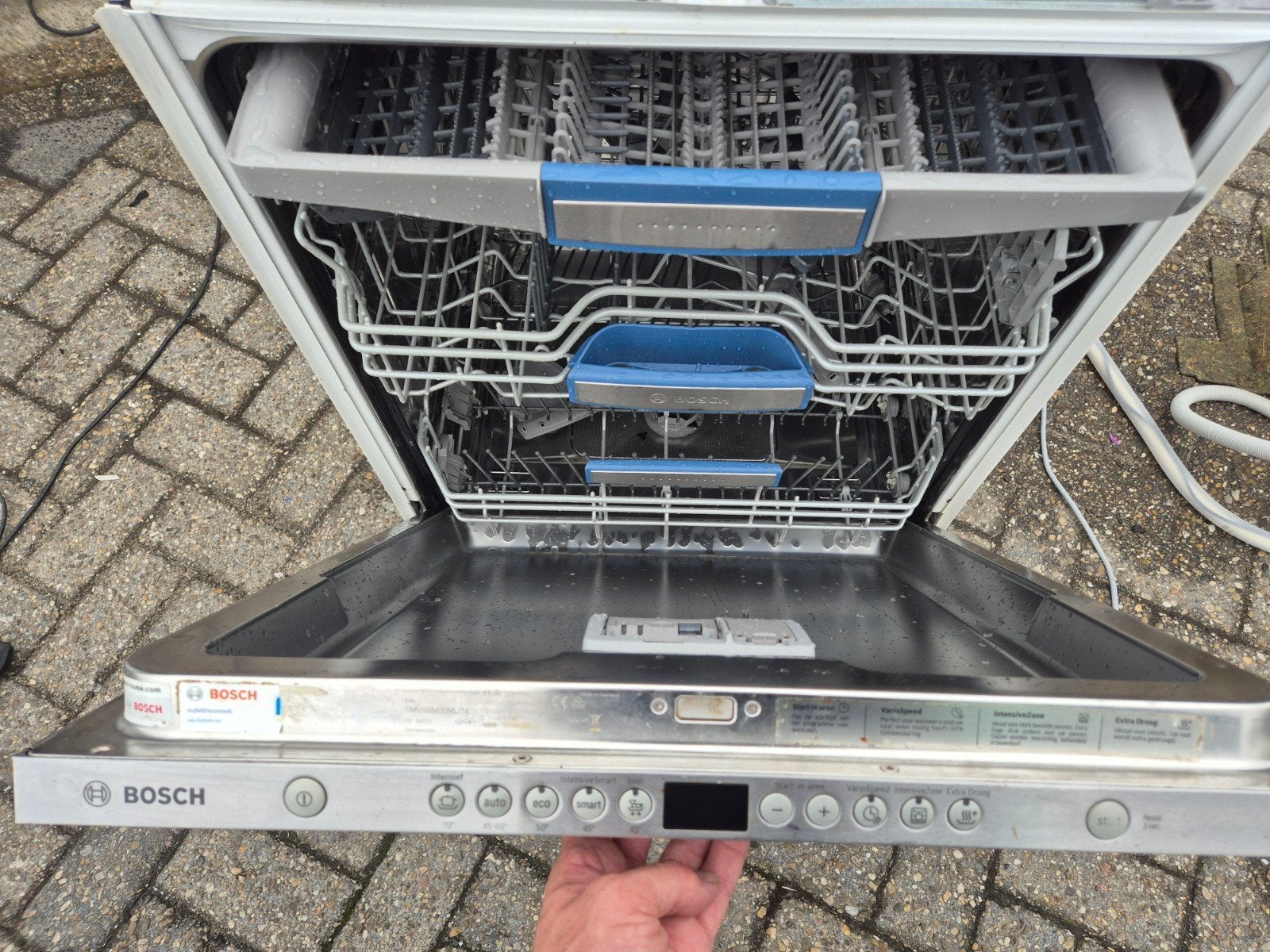Bosch SMV90M00NL inbouw vaatwasser A++, Ophalen of Verzenden, Zo goed als nieuw, Inbouw, Minder dan 85 cm
