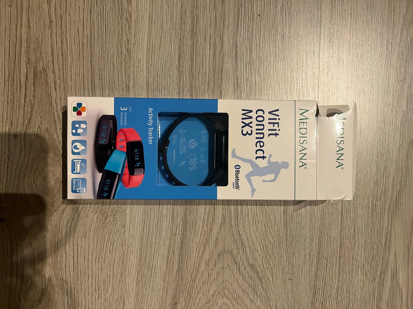 Medisana ViFit Connect MX3 Activity Tracker - Nieuw in doos, Sieraden, Tassen en Uiterlijk, Activity trackers, Ophalen of Verzenden