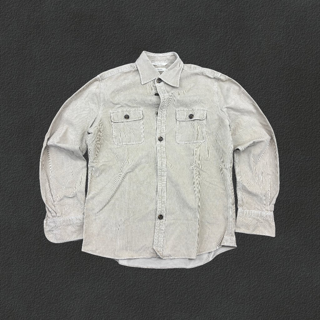 (1274) Beige Suitsupply overhemd - Heren S - Zeer goed, Halswijdte 38 (S) of kleiner, Beige, Ophalen of Verzenden, Zo goed als nieuw