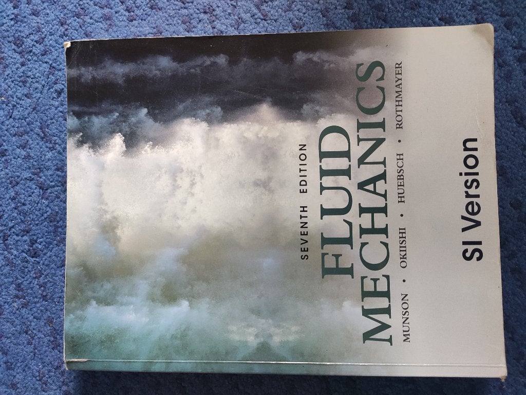Fluid Mechanics 7th Edition - SI version, Ophalen of Verzenden, Wiley, Beta, WO