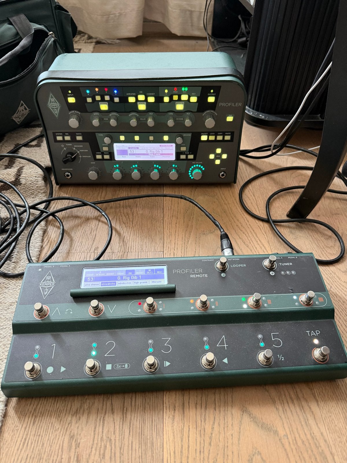 Kemper Profiler Head (Toaster) + Remote + Case + Profiles, Ophalen, Gebruikt, Overige typen