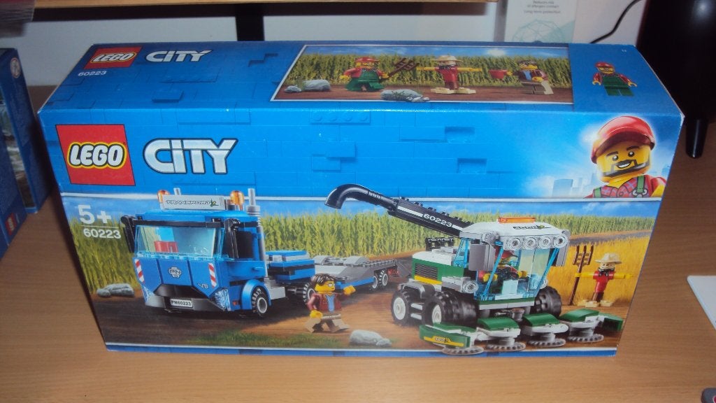 lego graanmaaier met truck en aanhangwagen nieuw van 2019, City, Lego, Nieuw, Ophalen of Verzenden