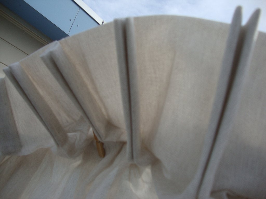 inbetween gordijn Ella Naturel Plooigordijn Kwantum, 400 cm, Kwantum, Beige, Nieuw