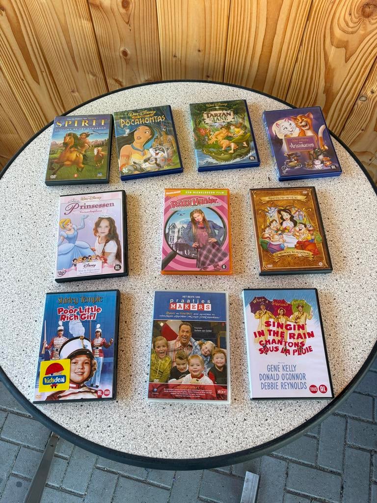 Grote collectie Disney en kinderfilms op DVD, Ophalen, Avontuur, Gebruikt, Alle leeftijden
