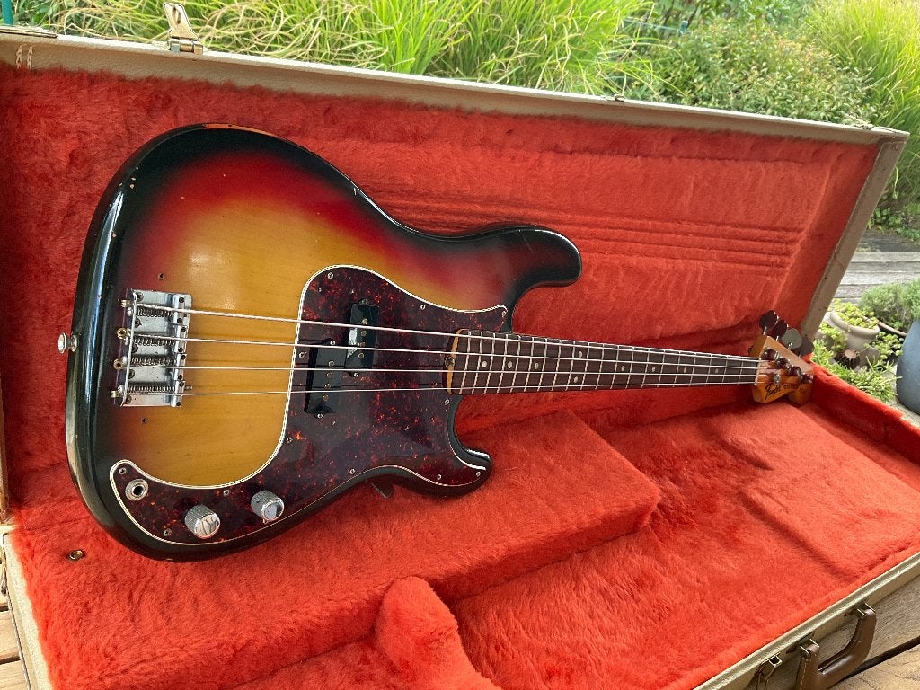 Fender Precision 1973/74, Ophalen of Verzenden, Gebruikt, Elektrisch