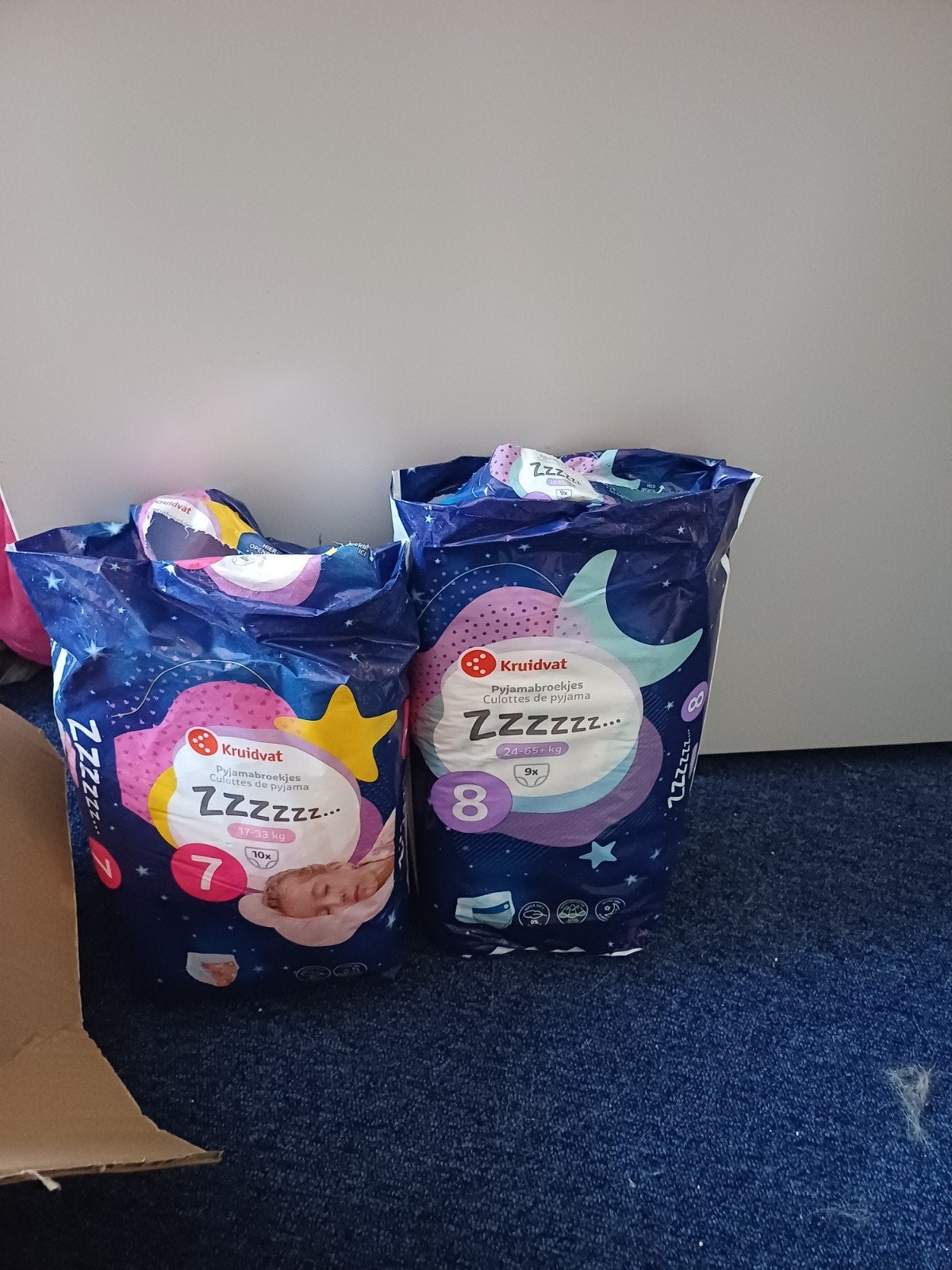 pyjamabroekjes, Ophalen, Nieuw