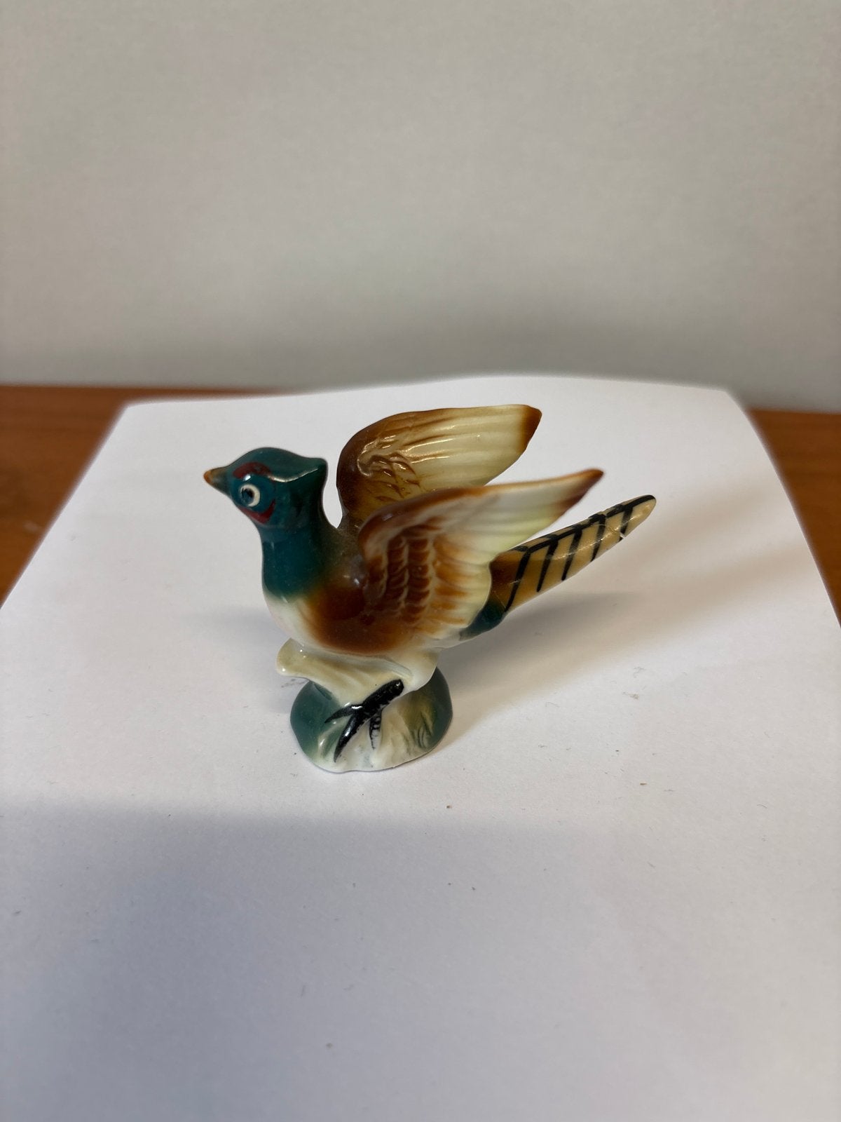 Vintage porseleinen fazant beeldje, Ophalen