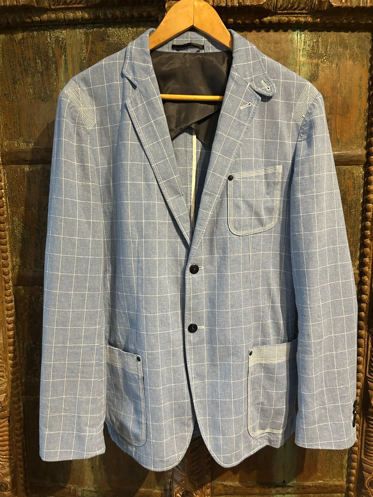 G-Star RAW Correct Line Blazer Maat 52, Ophalen of Verzenden, Zo goed als nieuw, Maat 52/54 (L), Blauw