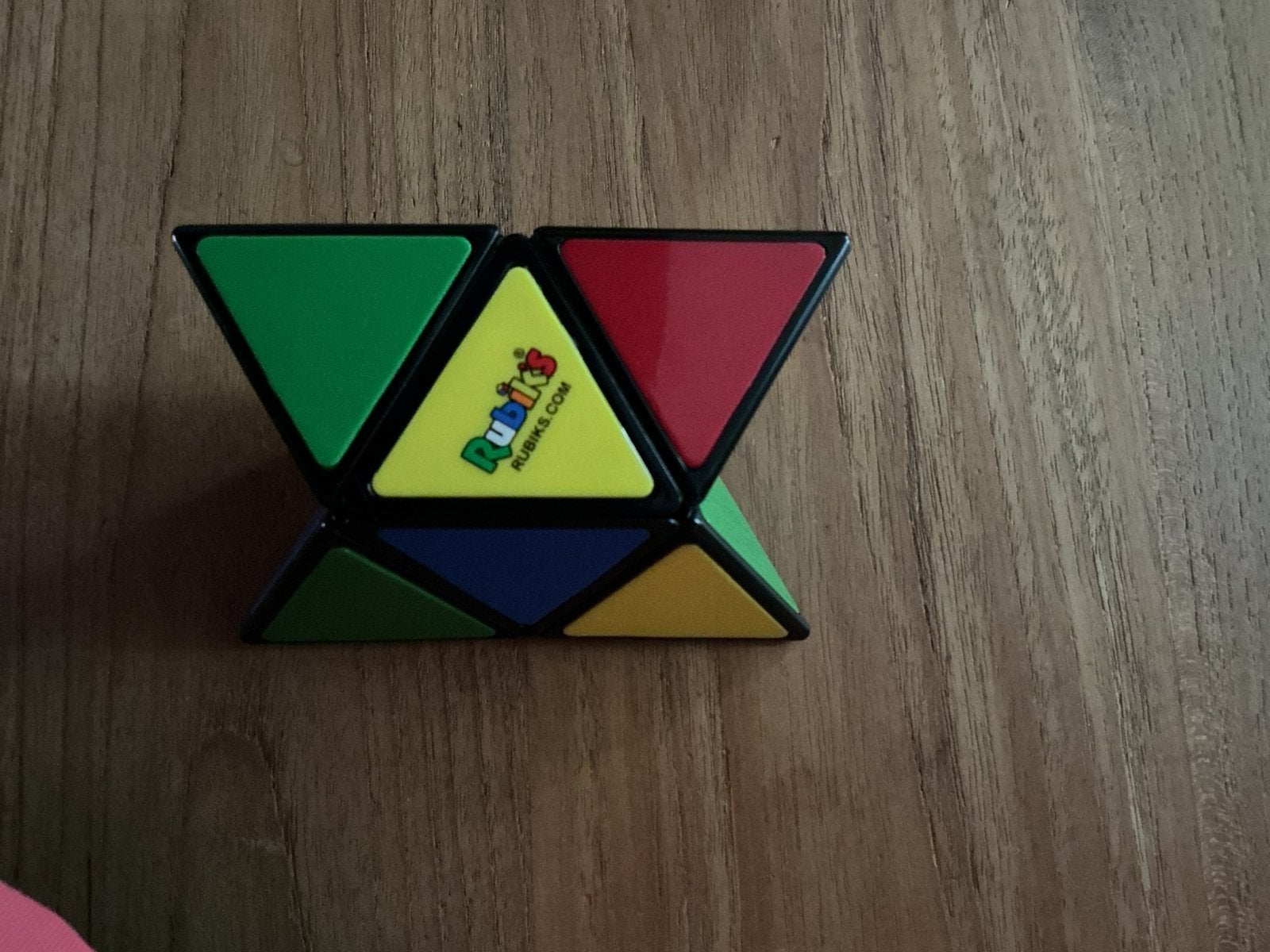 Rubiks cube pyramide orgineel, Ophalen of Verzenden, Minder dan 500 stukjes, Zo goed als nieuw