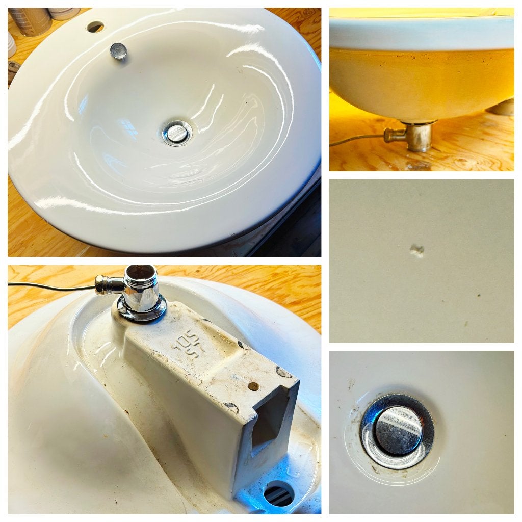 wastafel Philippe Starck voor Duravit, Ophalen, Gebruikt, Steen, Wastafel