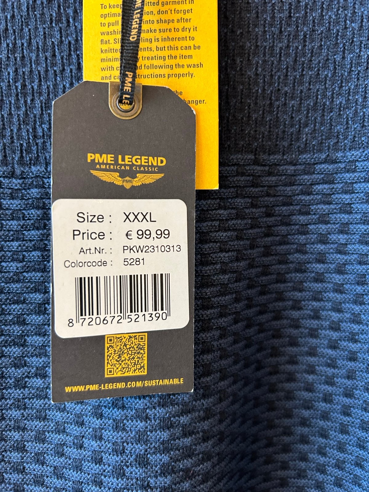 Foto 4 van PME Legend Heren Trui XXXL - Nieuw met kaartjes